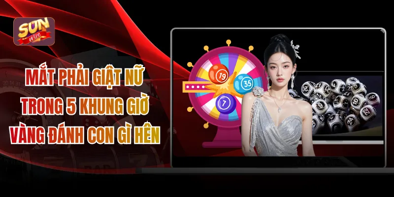 Mắt phải giật nữ