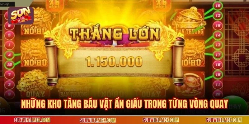 Những kho tàng báu vật ẩn giấu trong từng vòng quay