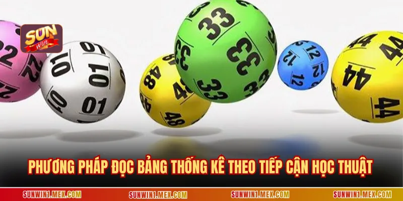 Phương pháp đọc bảng thống kê theo tiếp cận học thuật